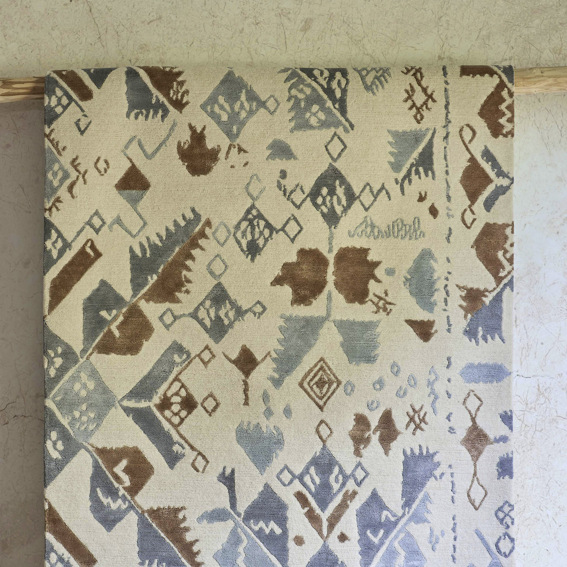 metaxa rug amy kent lewis and wood collaboration
